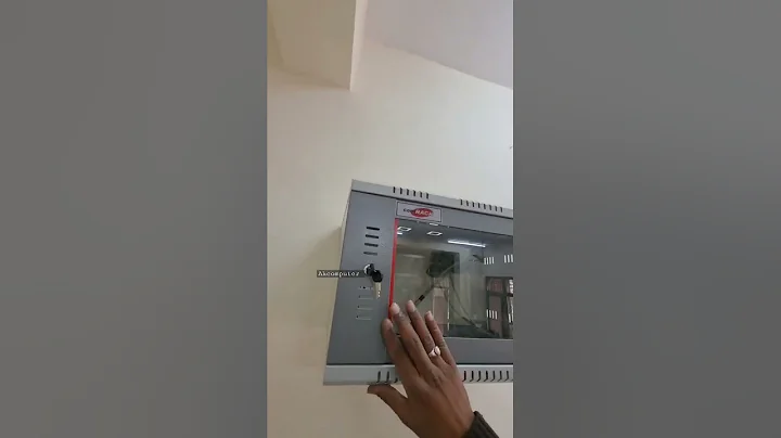 4u rack instalation #viral #camera #dahua #cctv #1million #hikvision #racks #4u