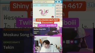 Shiny Dratini after 4617 Encounters ✨#pokemon #shinypokemon #twitch #fyp #viral