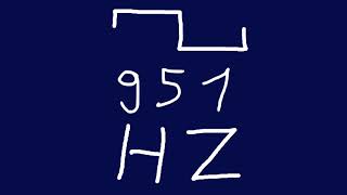 951 hz square