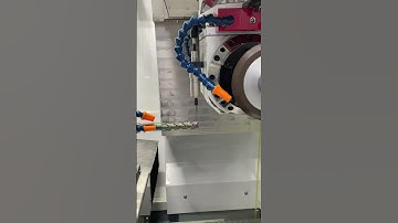 Qiandao Five Axis QD560 CNC Grinding Machine 3F Carbide Endmill Sharpening Machine #cncgrinder #cnc