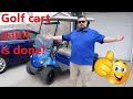 The golf cart gets painted