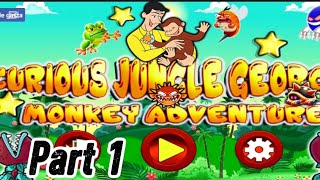 Curious Jungle George : Monkey Adventure Level 1-10 (part 1) screenshot 1