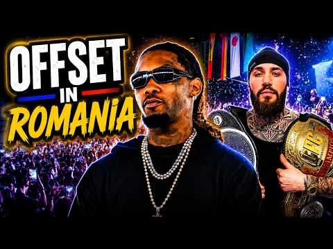 OFFSET IN ROMANIA 🇷🇴 + GHETTO GANG CONCERT | VLOG
