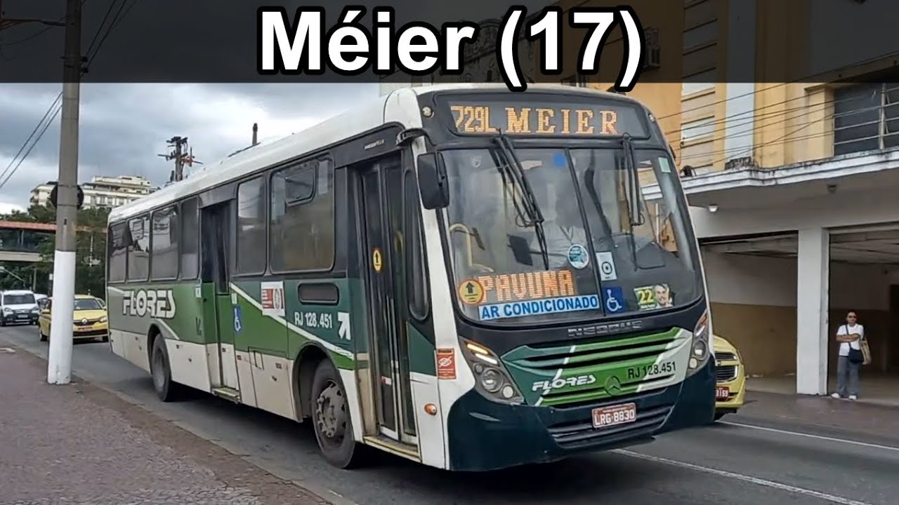 Méier (17) ônibus urbanos em movimentação no Rio de Janeiro subúrbio carioca #movimentaçãodeônibus