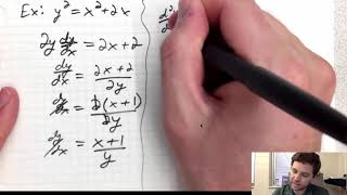 AP Calculus - Implicit Differentiation (part 2)