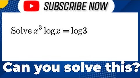 Unlock the secrets to solving Logarithmic and Exponential Equations