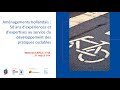 Webconf apcc n50  amnagements cyclables hollandais  50 ans dexpriences