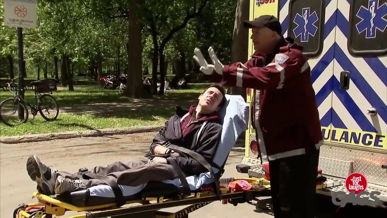 Prank Videos 7 Ambulance Trailers a Patient to Hospital - YouTube