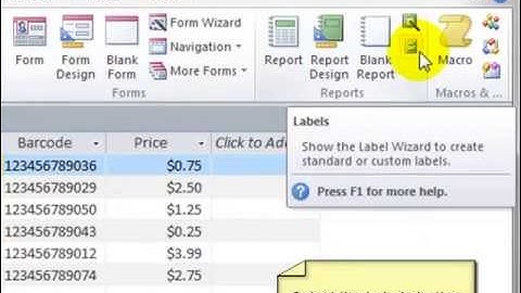 BarCodeWiz ActiveX Control  - Create Barcode labels in Microsoft Access Report