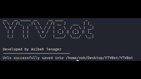 How to Get Video URLS from YouTube Playlist in Python