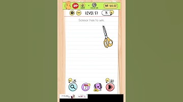 Brain Test Level 57 - Scissor has to win #brainstorm #brain #game