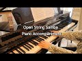 Open string samba for string orchestra  piano accompaniment slow bpm 88