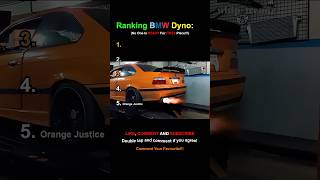 5 INSANE BMW Dyno Clips EVER RECORDED?!