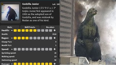 How Strong Is MAX GODZILLA JUNIOR OLD