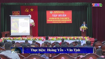 Tập huấn bồi dưỡng kiến thức, kỹ năng, nghiệp vụ cho đội ngũ cán bộ làm công tác giảm nghèo năm 2024
