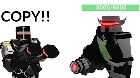 Templar vs Crusader Minigunner (TDS Meme)