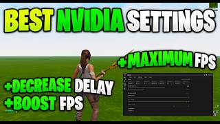 The *BEST* NVIDIA App Settings for MAX FPS + Lowest Latency! (2026 Guide)