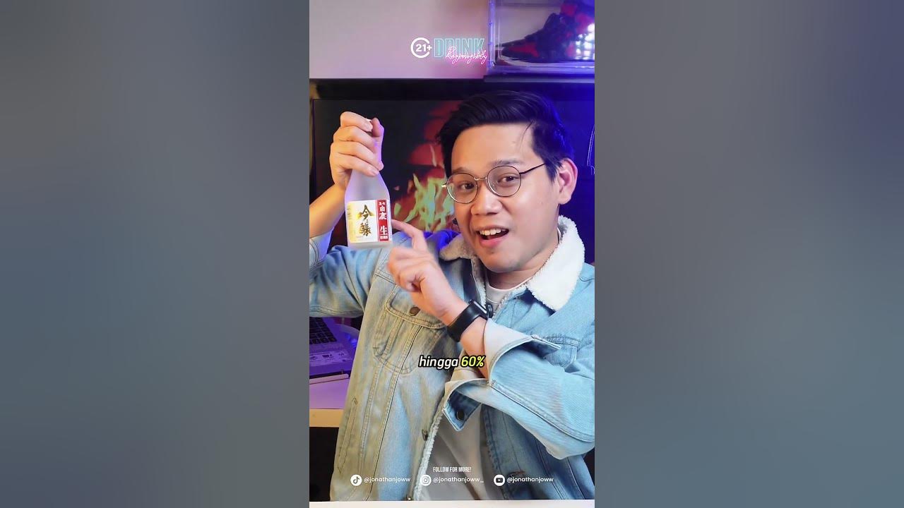 jangan ngaku pecinta anime, kalo belum cobain sake dari Jepang ini 🤪✨ #minuman #sake #review #tips