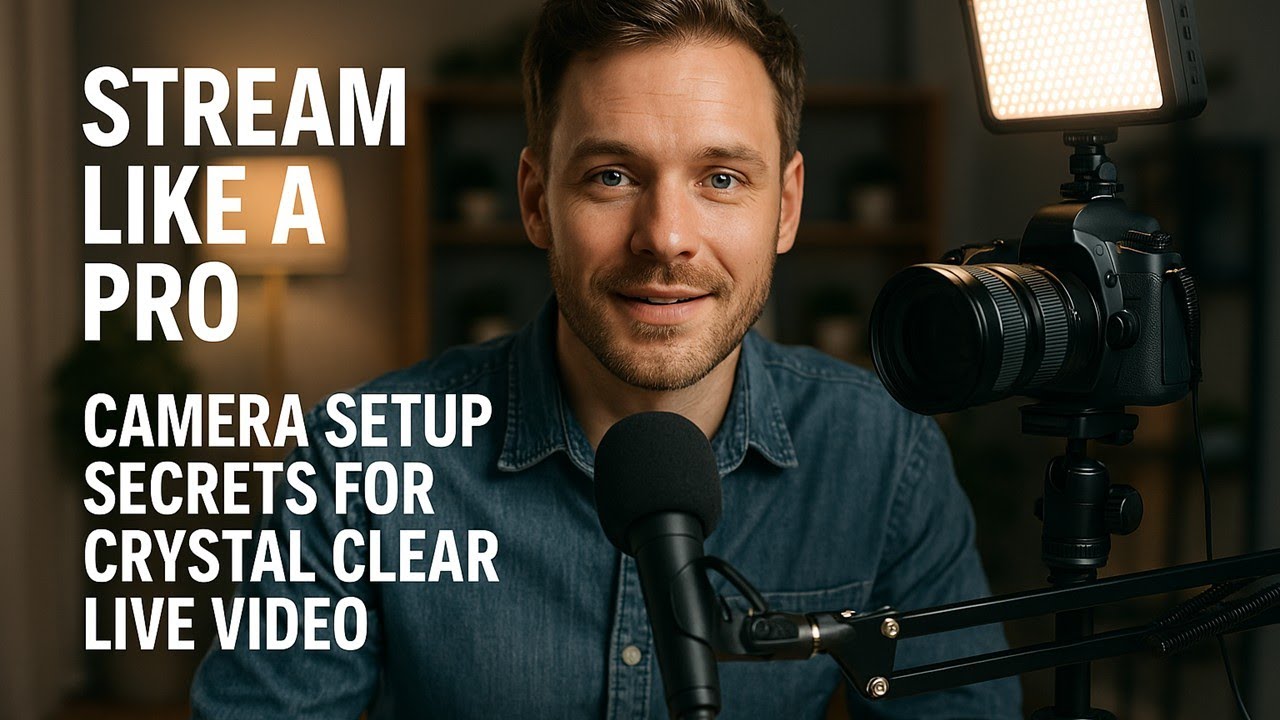 Stream Like a Pro: Camera Setup Secrets for Crystal Clear Live Video