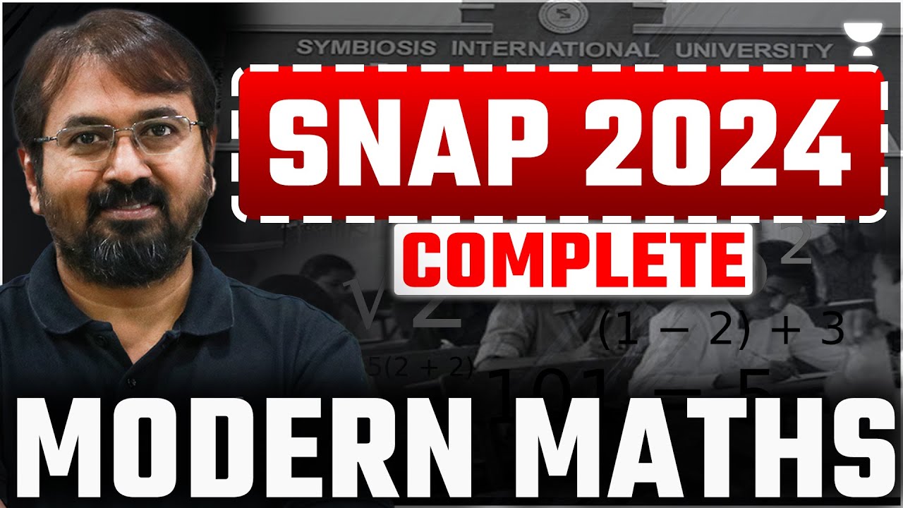 SNAPShot 2024 Complete Modern Maths! - YouTube