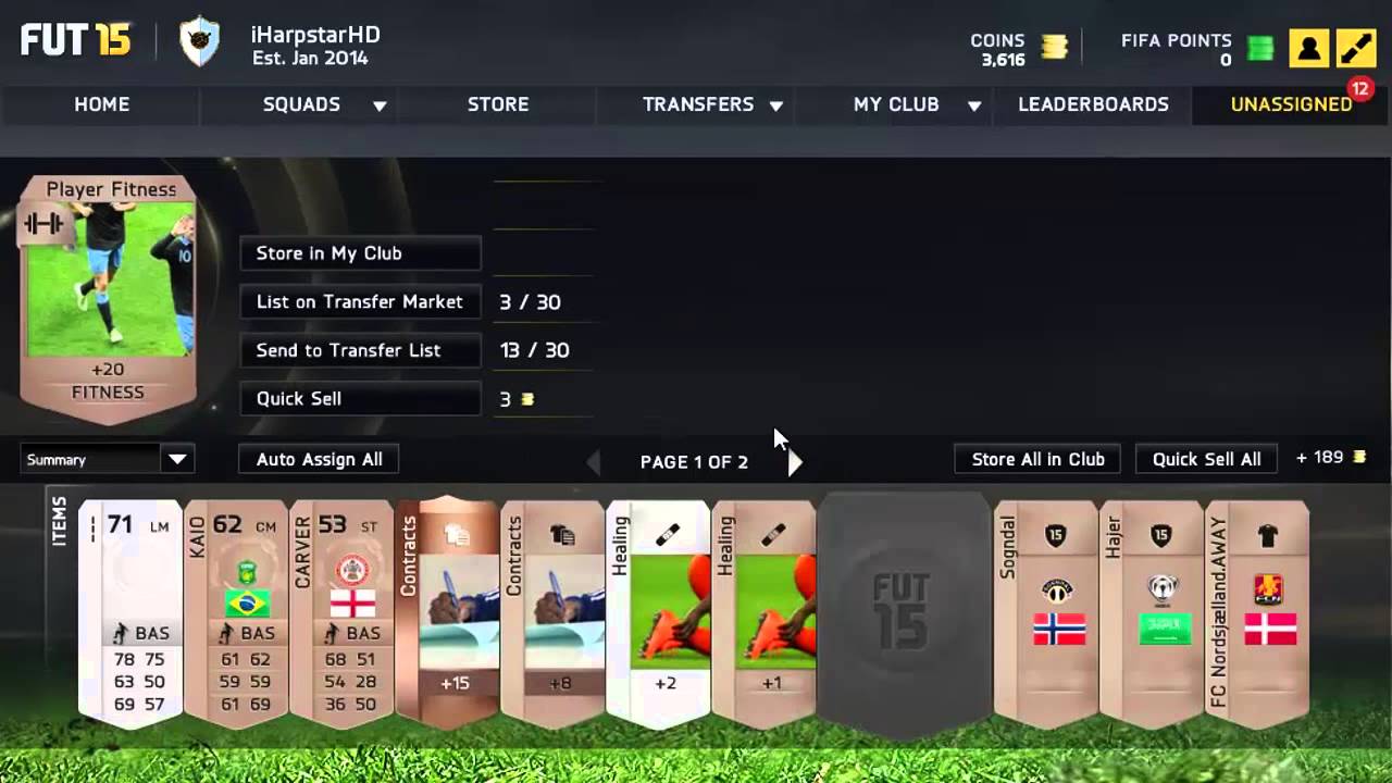 FIFA 15 Ultimate Team - Insane & Quick Pack Trading Method!