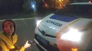 Полиция Одессы . пластиковые инспектора хотели развести да облом случился !