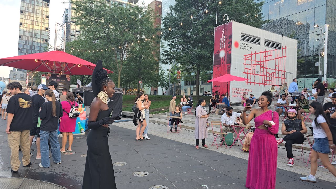 Amazing Ambience of Downtown Montreal in Mode and Design Festival! 