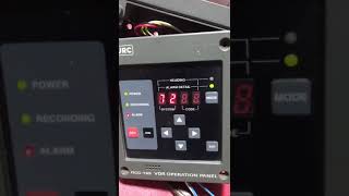 JRC VDR 1800 CAPSULE TESTING