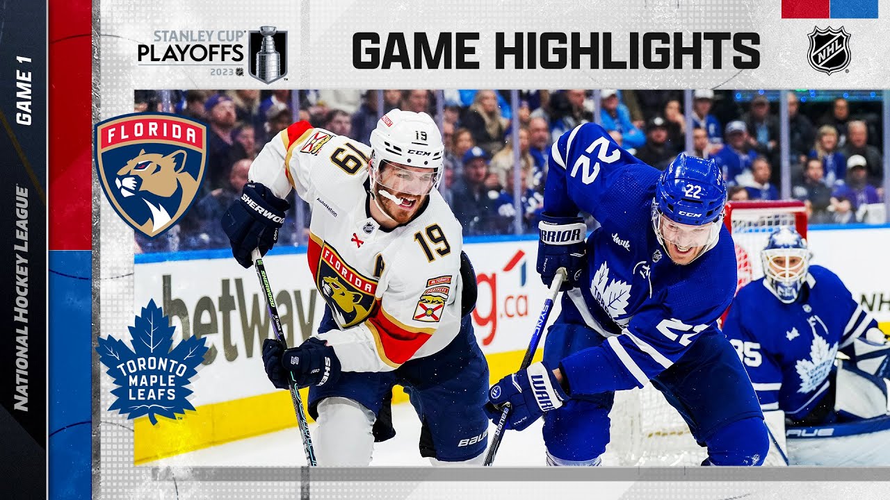 Panthers @ Maple Leafs; Game 1, 5/2 | NHL Playoffs 2023