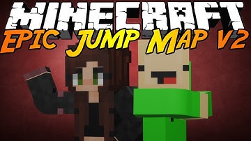 Minecraft Maps: Epic Jump Map V2 Part 1!