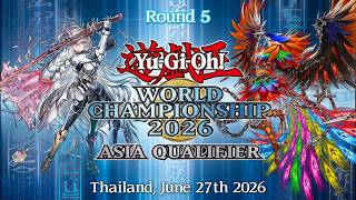 WCQ ASIA QUALIFIER │ Radiant Typhoon Sky Striker VS Elfnote Branded │ Round 5 Yu-Gi-Oh! June 2026