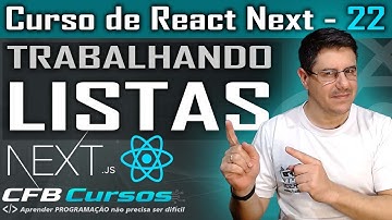 Trabalhando com Lista em React Next Typescript - Aula 22 - Curso de React Next Typescript