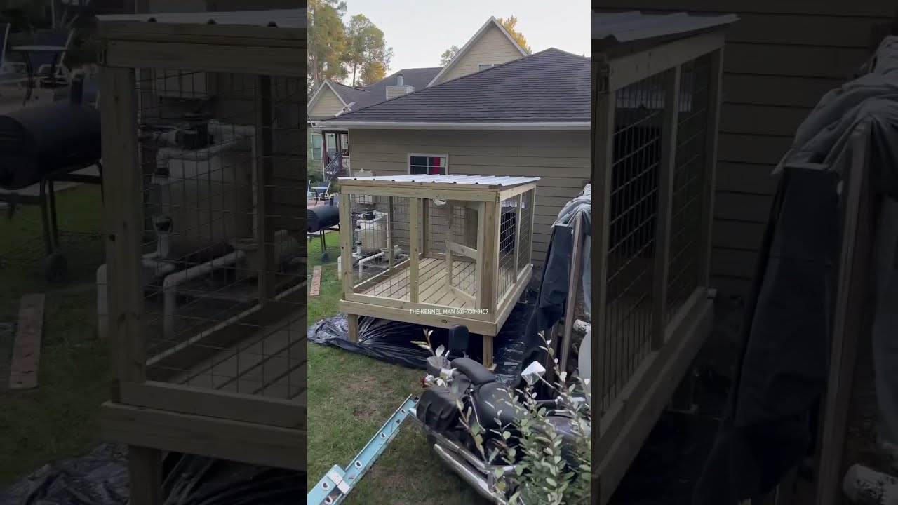 I Make Owning Dogs Easy New Kennel Set Up For Mike Watts Happy Owners Dogkennel