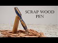 Woodturning  from scrap wood to a beautiful resin pen