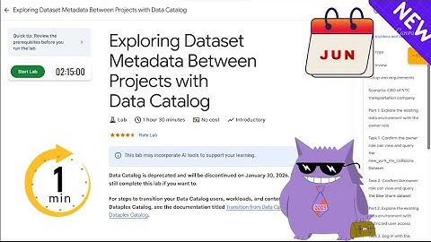 Exploring Dataset Metadata Between Projects with Data Catalog  | #2025 | #GSP789 |#qwiklabs|Solution