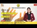 MEMPEROLEH BERKAT // BSJD GKE 1314