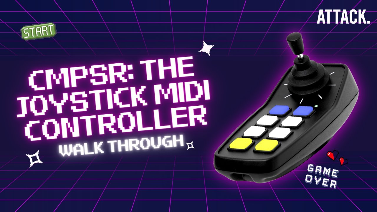 CMPSR': The Joystick MIDI Controller 🕹️🎮 From @digitmusic4672 - YouTube