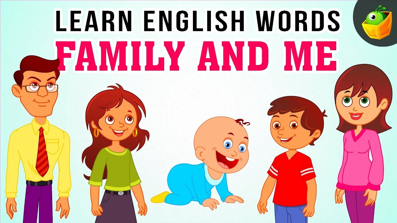 Family Tree | Learn English Words Video For Kids And Toddlers | Pre School Spelling For Kids