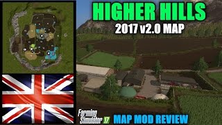Farming Simulator 17 - Higher Hills 2017 Map v2.0 "Map Mod Review" screenshot 4