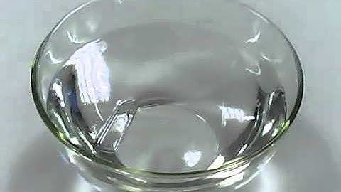 The floating paper clip... sinks!