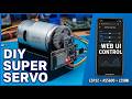 Convert ANY DC Motor into a High-Precision Servo with Web UI Control