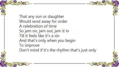 Thumbnail of Blues Traveler - All in the Groove Lyrics