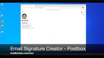 ESC Postbox Windows Tutorial