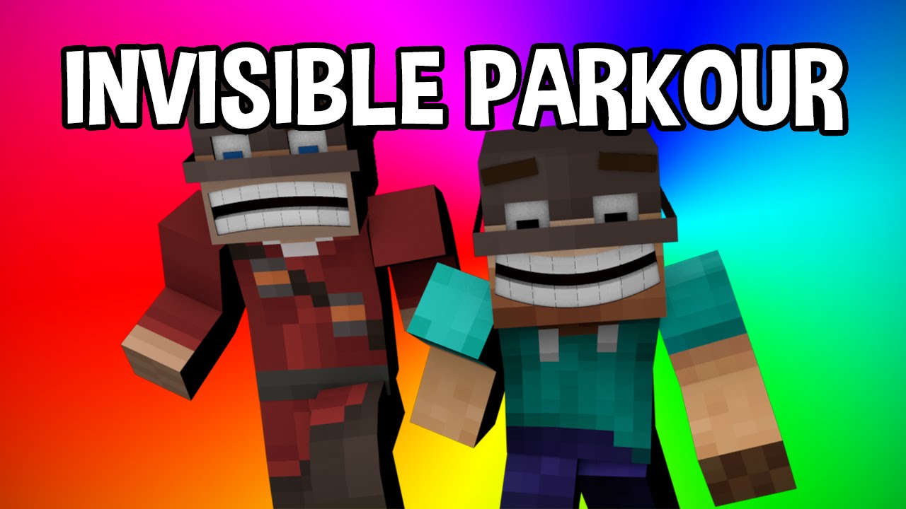 Minecraft: INVISIBLE PARKOUR (2theBlocks)