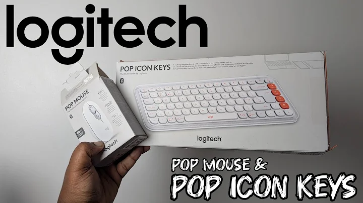 LOGITECH POP ICON KEYS | First Impressions #pcgamingsetup #desktoptour #keyboard  #popiconkeys
