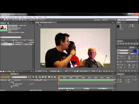 60 Second After Effects Tutorial   Tips for Using Sound  HD
