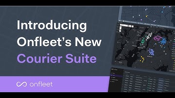 Onfleet Courier Suite Walkthrough