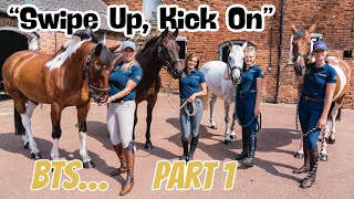 BTS SWIPE UP, KICK ON | Eventing Camp With the Girls Part 1 | EMD Eventing Vlog