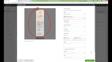 Add or match receipts to QBO receipt capture