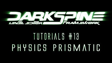 Tutorial#13 Physics PRISMATIC joint [*DARKSPINE LEVEL EDITOR FRAMEWORK*] for *GAMEMAKER STUDIO*